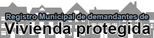 Registro Municipal de demandantes de vivienda protegida
